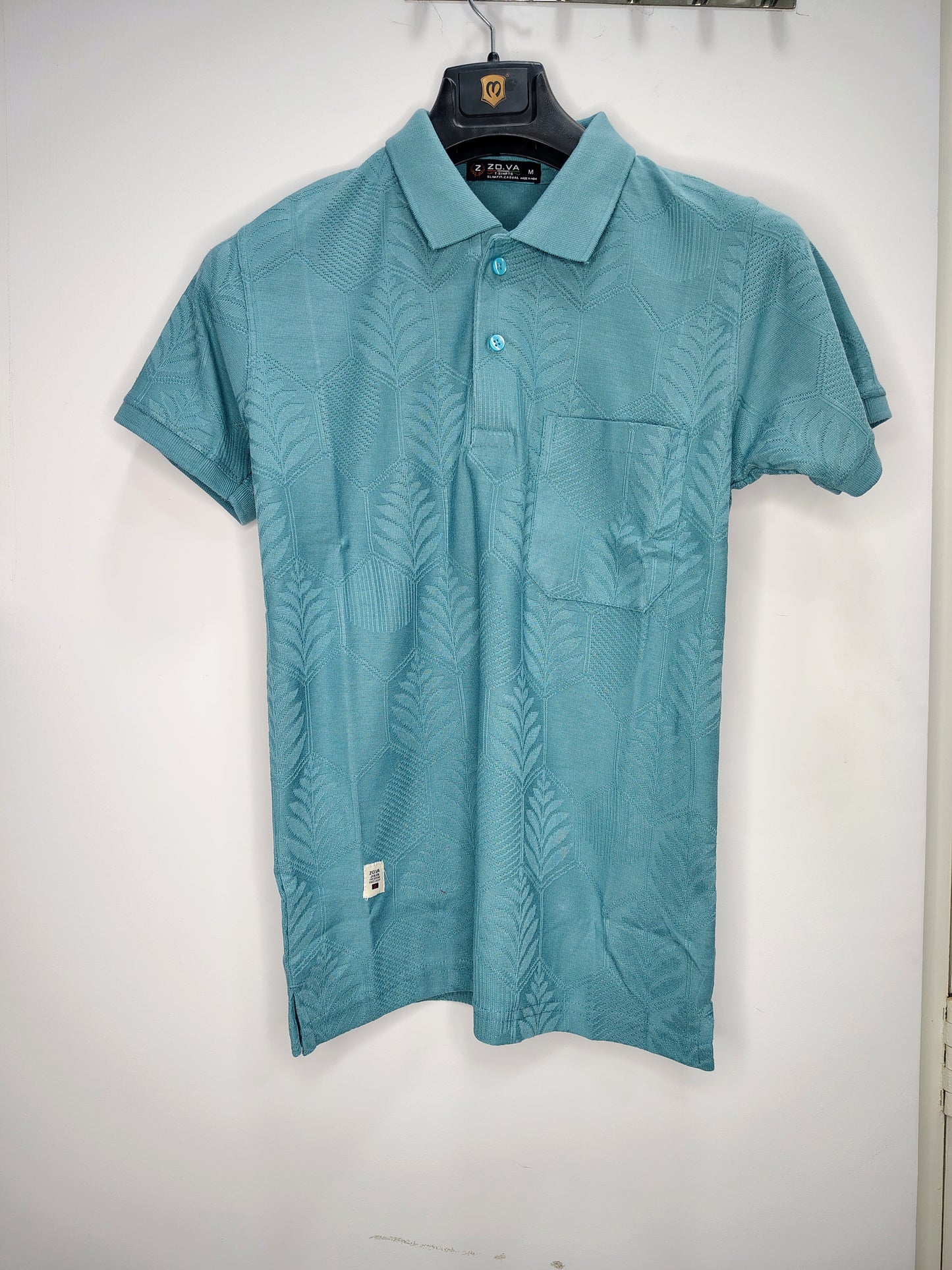 Classy Aqua Blue Polo T‑Shirt: The Perfect Smart-Casual Look for Men 👔✨