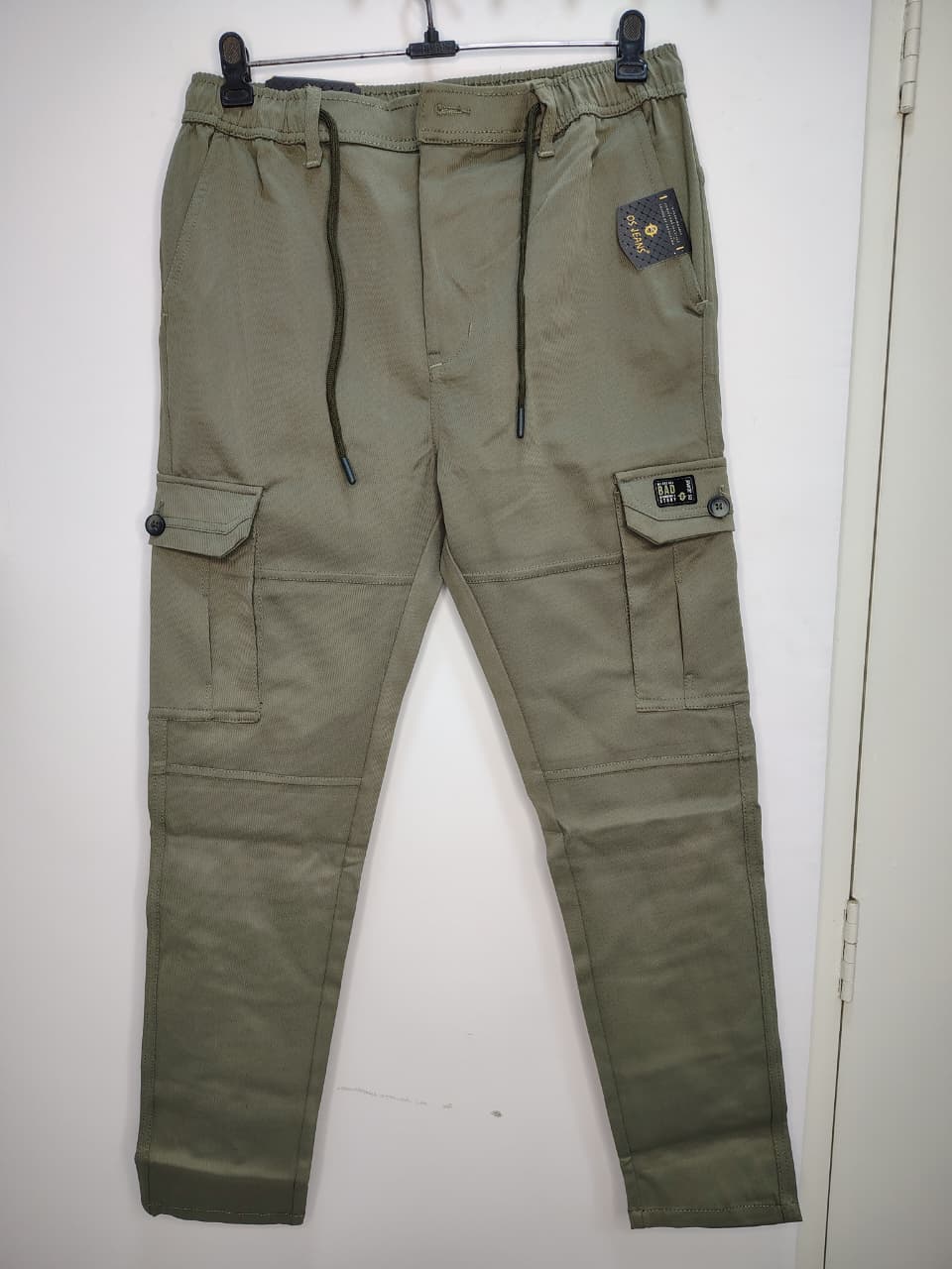 Olive Green Cargo Joggers – Relaxed Fit Utility Pants with Pockets for Men 👖✨ (Copy)